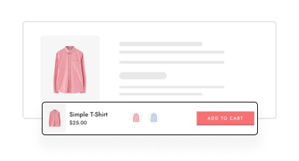 Sticky Add to Cart bar